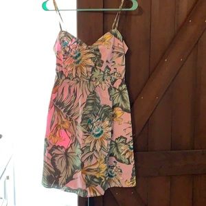 J crew floral dress